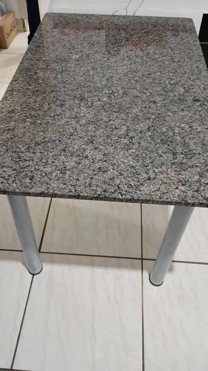 Mesa de pedra 1,20 - Foto 2