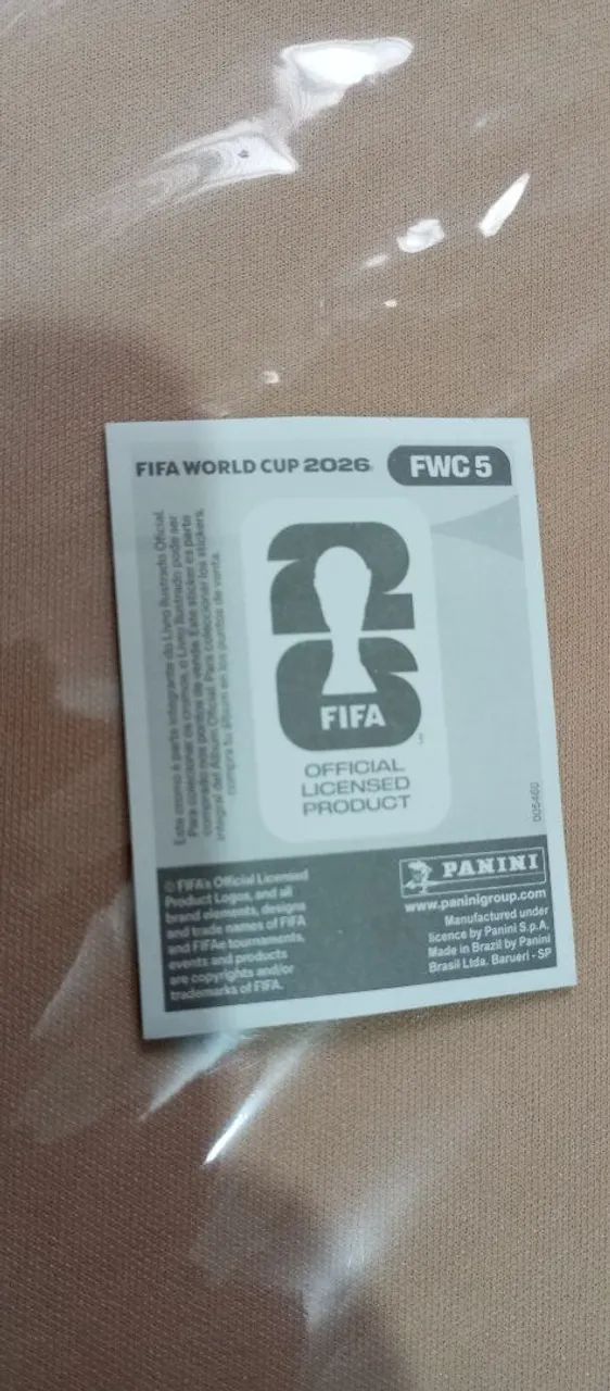 Figurinha da Copa Bola Trionda - FWC 5 - Foto 2