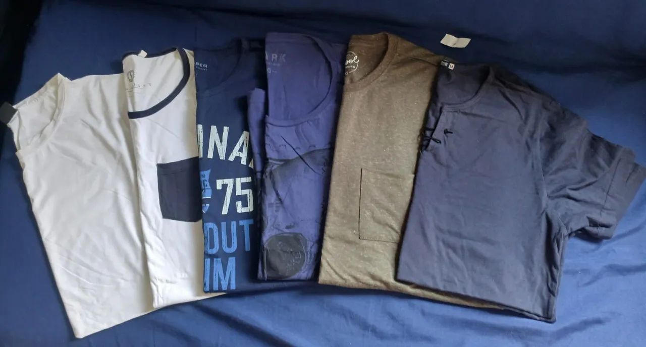 Camisas masculinas G e GG - Foto 4