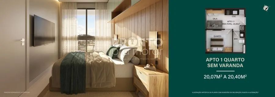 Flat com 1 quarto em Carneiros - Foto 2