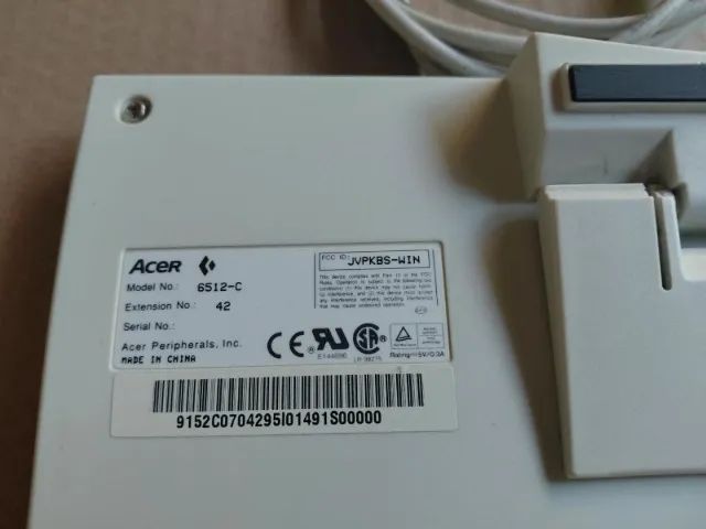 Teclado Acer 6512-C (PS/2) - Foto 4