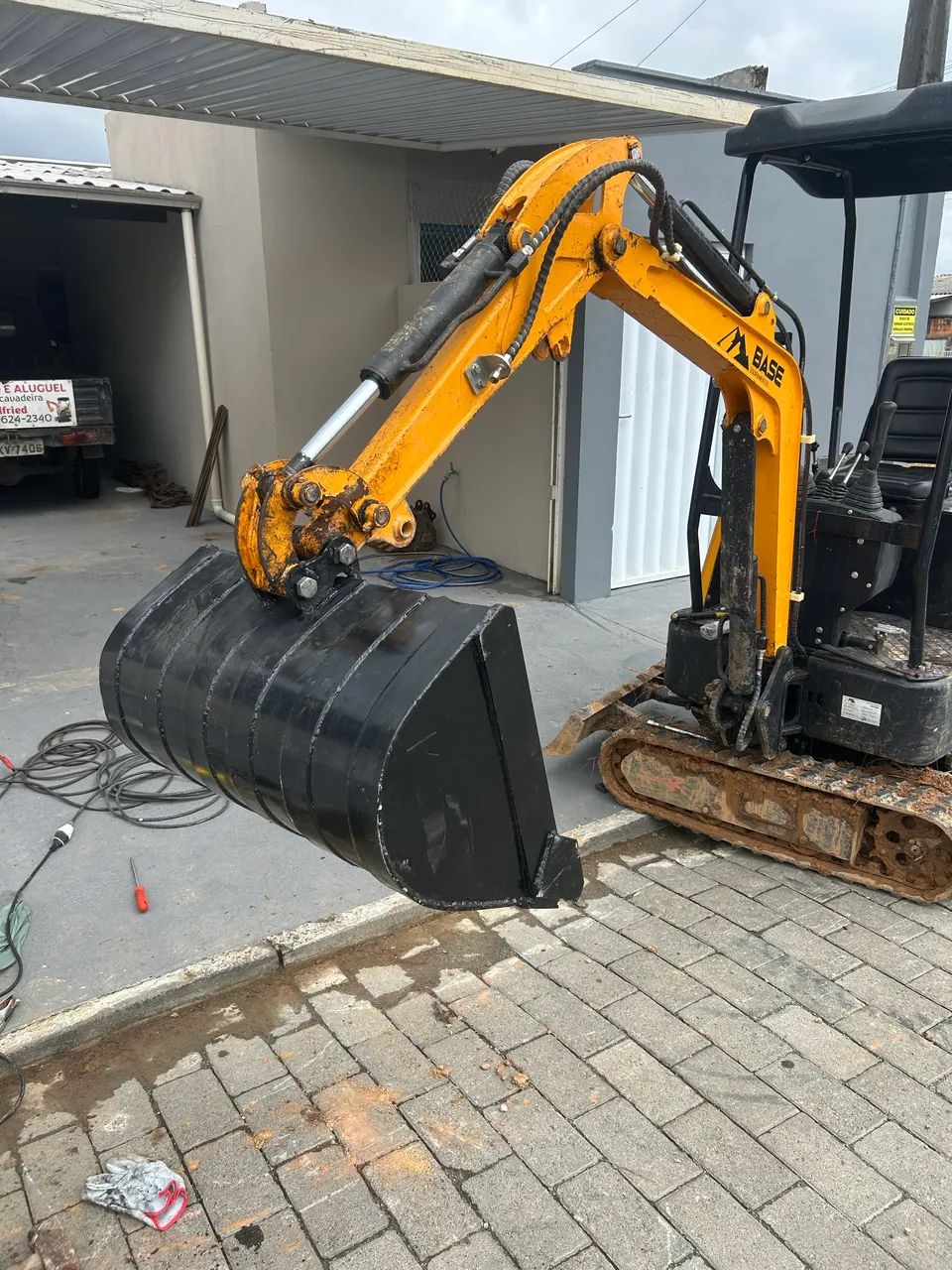 Concha para mini escavadeira e retroescavadeiras  - Foto 3