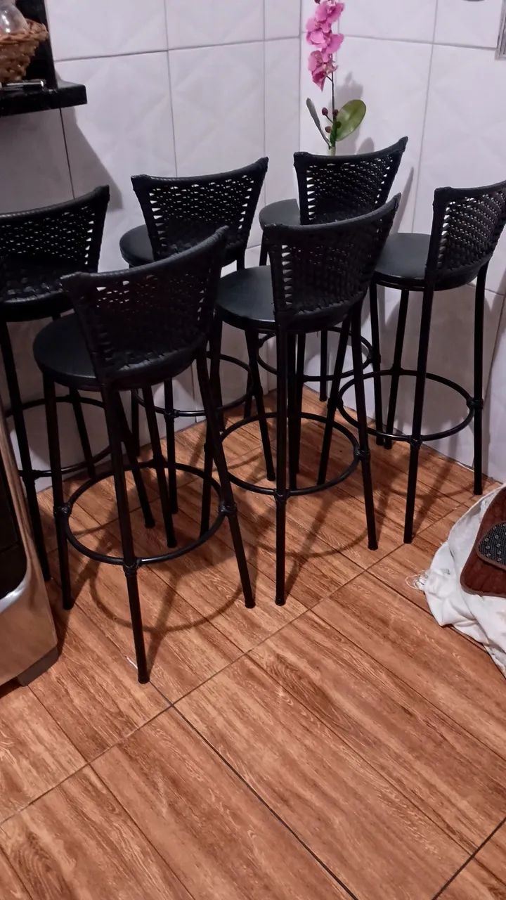 6 Banquetas - Foto 2