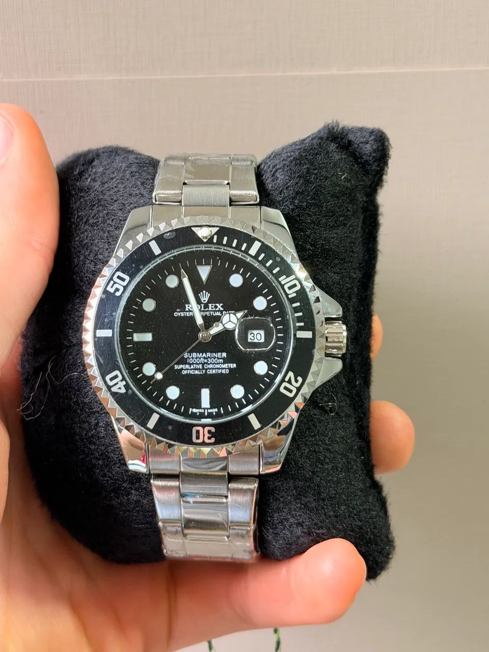 Relógio Submariner Preto