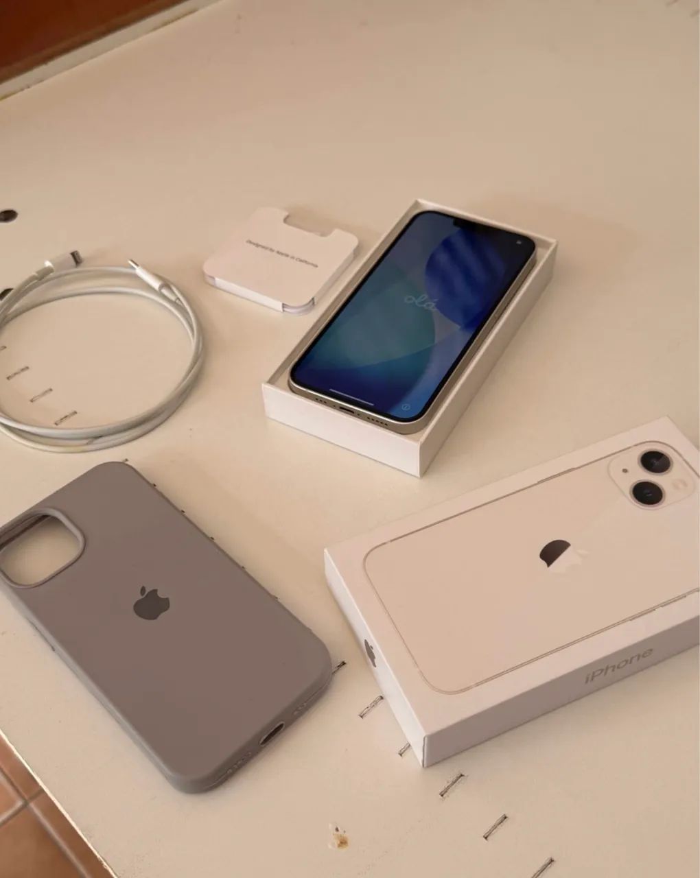 iPhone 13 128gb branco novo - Celulares e Smartphones - Conjunto