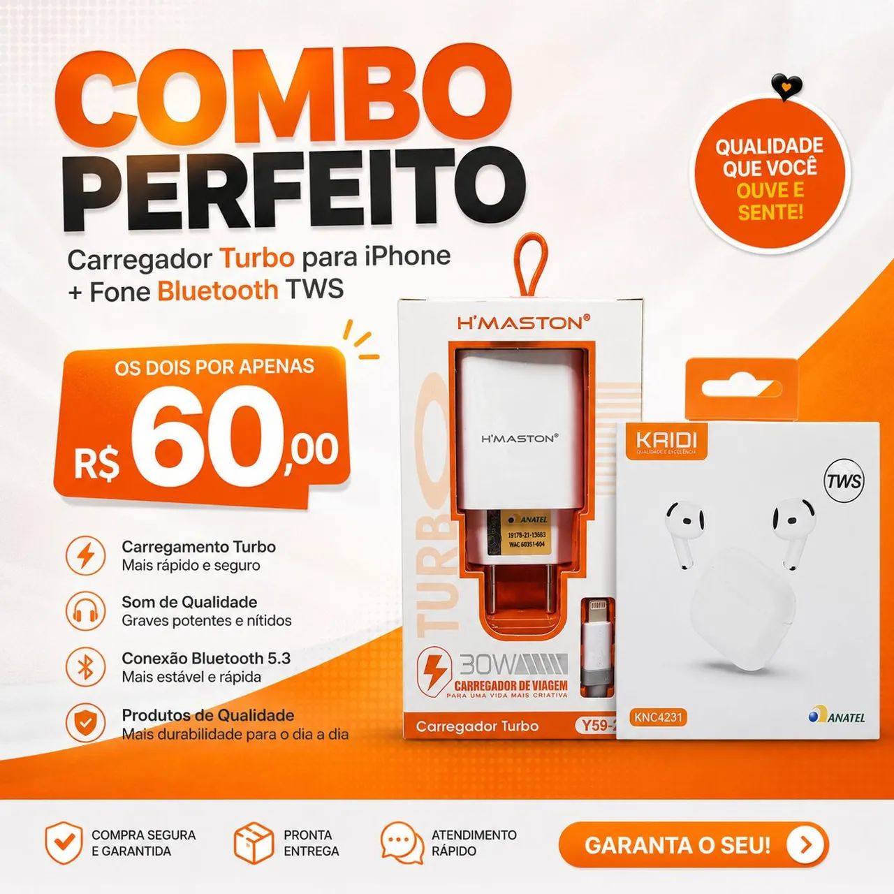 Carregador,fone - Foto 3