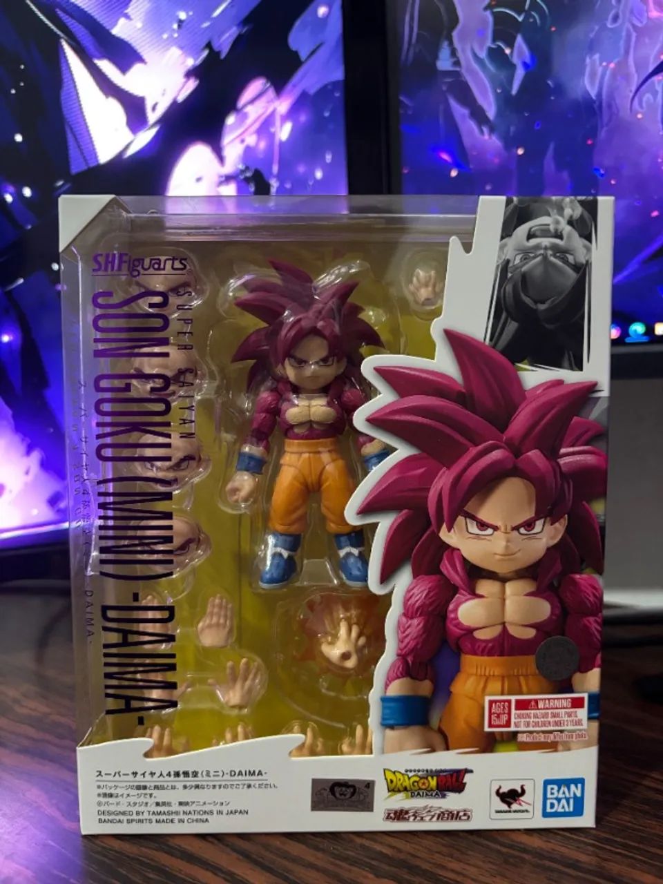 Goku SSJ 4 Mini Daima Sh Figuarts - Bandai