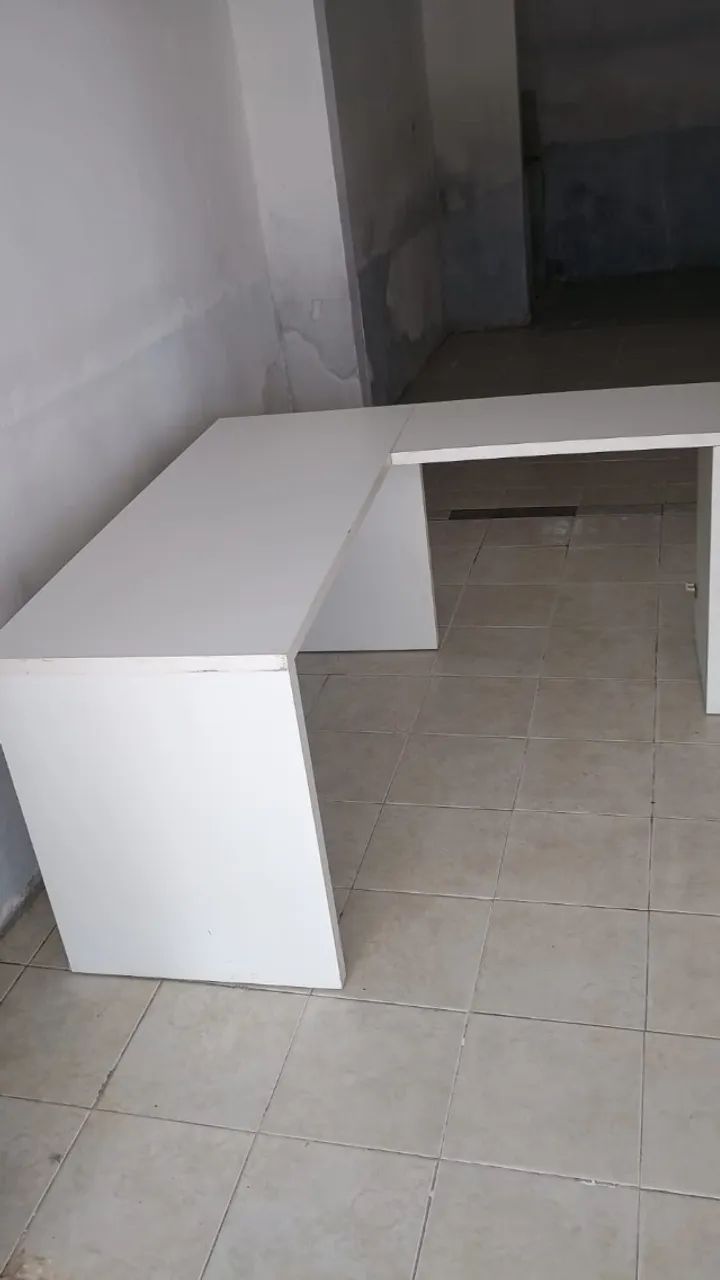 Mesa de Escritório Branca