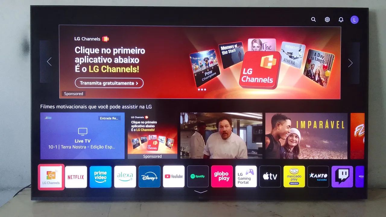 Tv LG 32 polegadas SMART 4K  - Foto 2