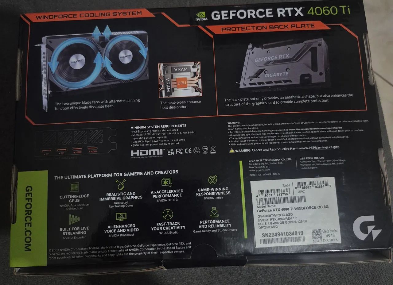 RTX4060TI 