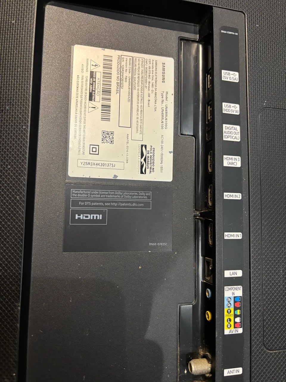 Tv Samsung 4k Display Quebrado - Foto 2
