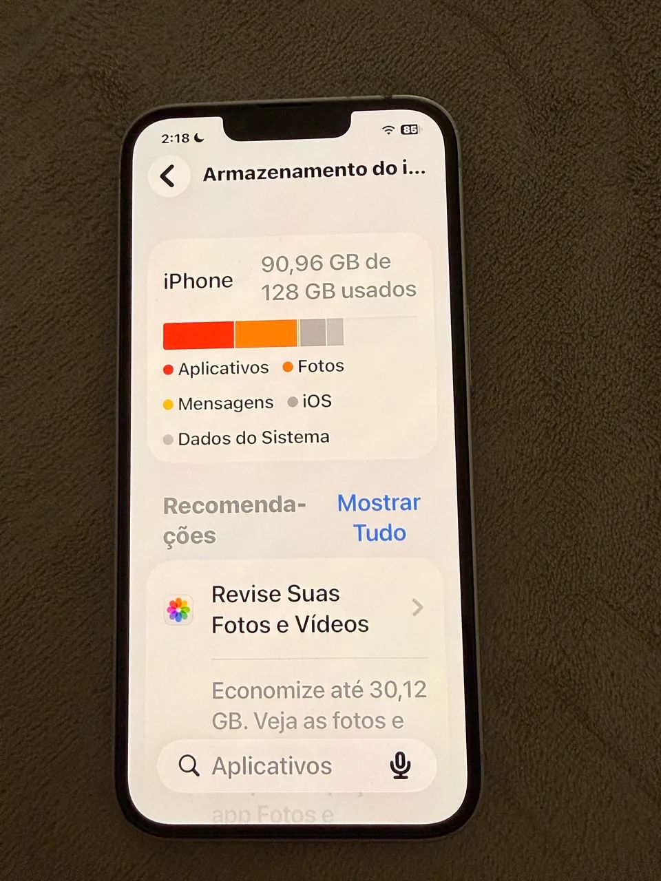 Vendo Iphone 14 128GB seminovo