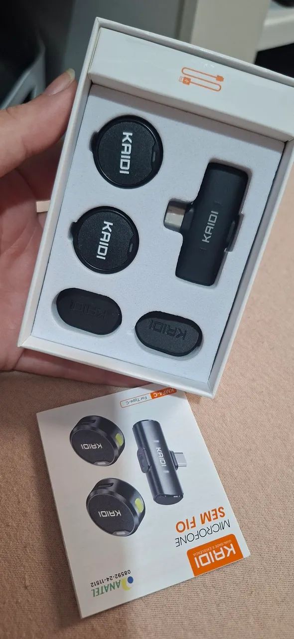 Microfone de lapela - Foto 3