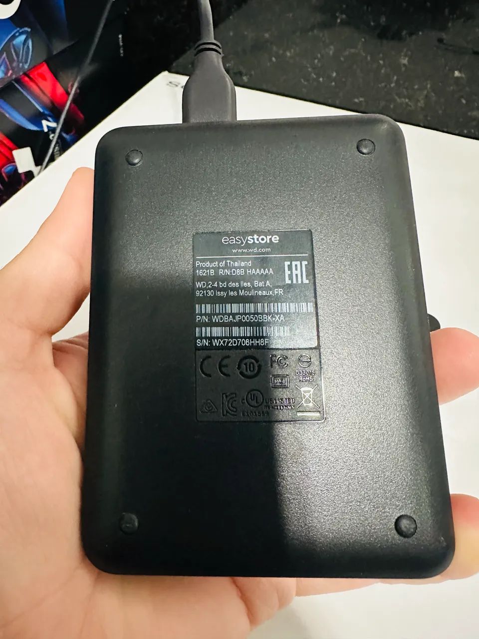 HD EXTERNO - 4TB ( Zerado - espaço absurdo )  - Foto 2