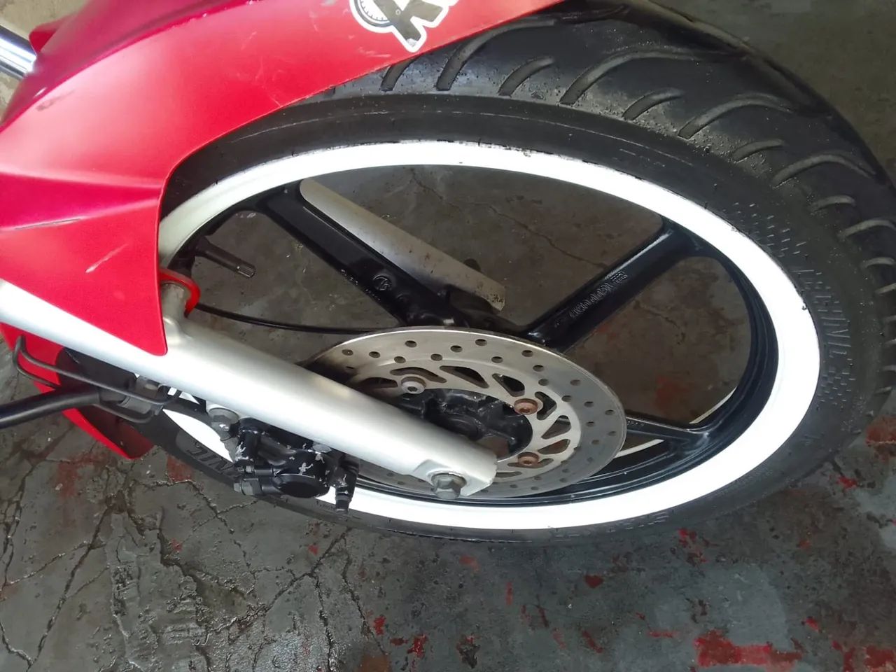Vendo Factor 125, 2014 Vermelho  - Foto 4