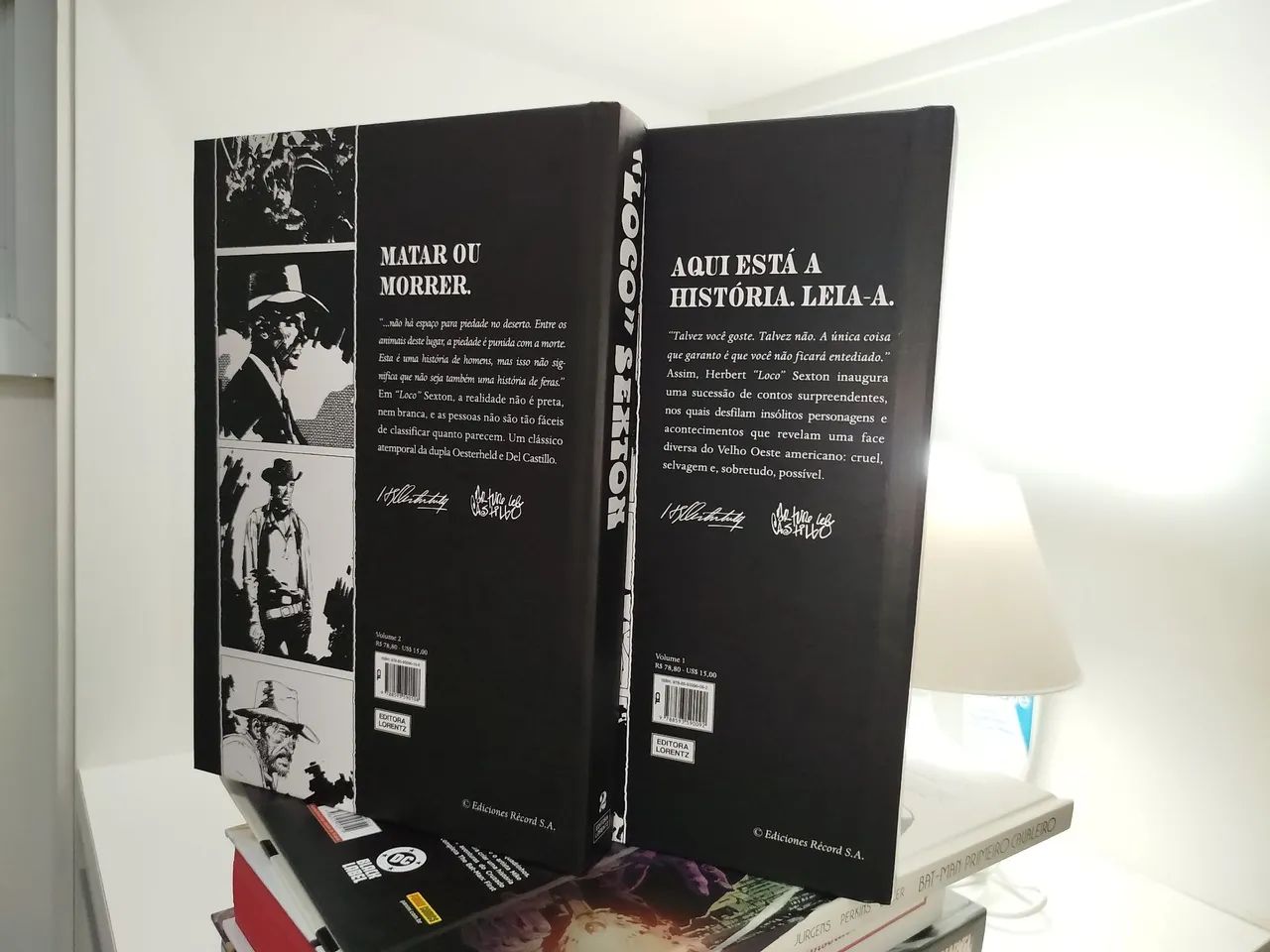 Loco Sexton - Integral em 2 volumes - Editora Lorentz - Foto 2