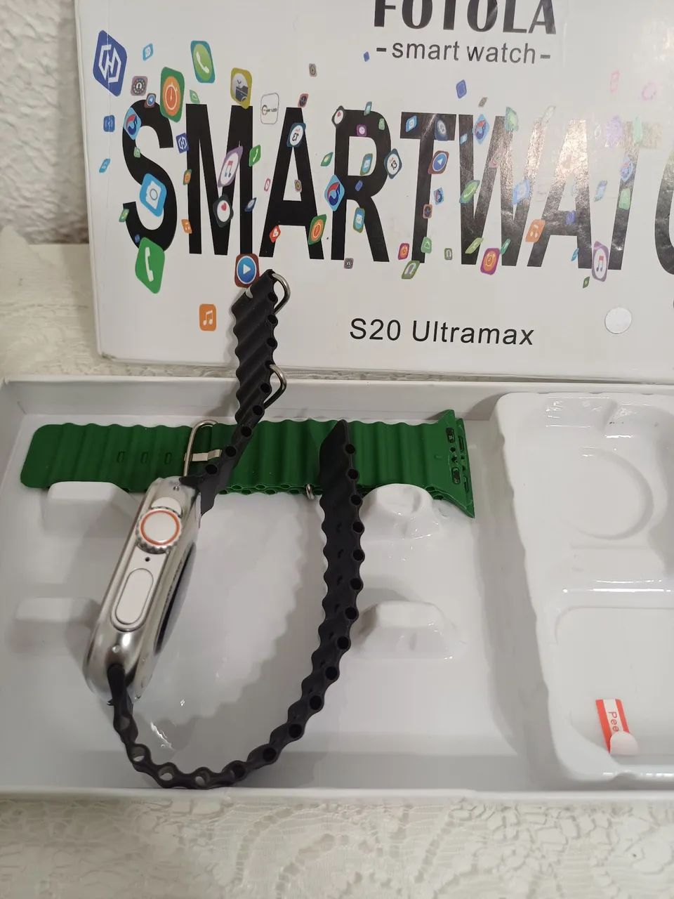 Smartwatch ultra com pulseira Extra  - Foto 3