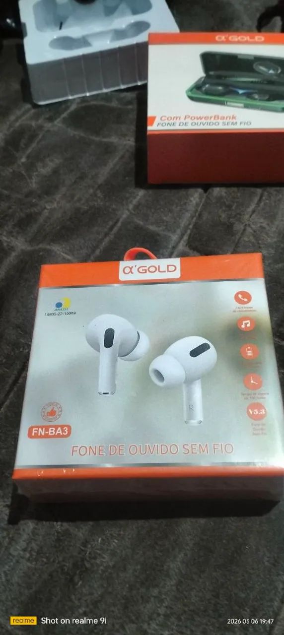 Fones de ouvido sem fio 