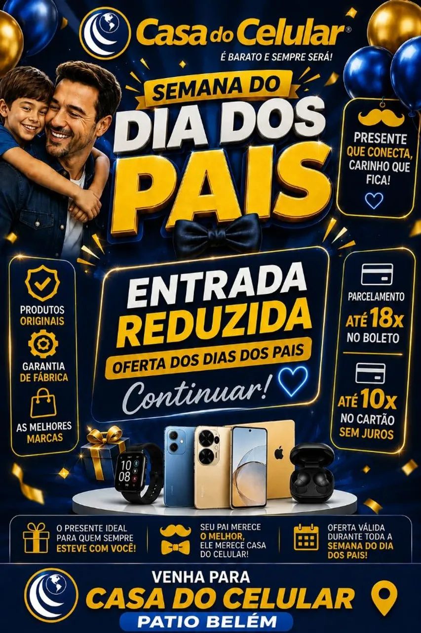 CELULAR NO BOLETO EM ATÉ 36X 
