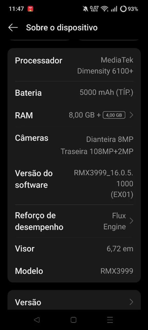 CELULAR SEMI-NOVO REALME  - Foto 4