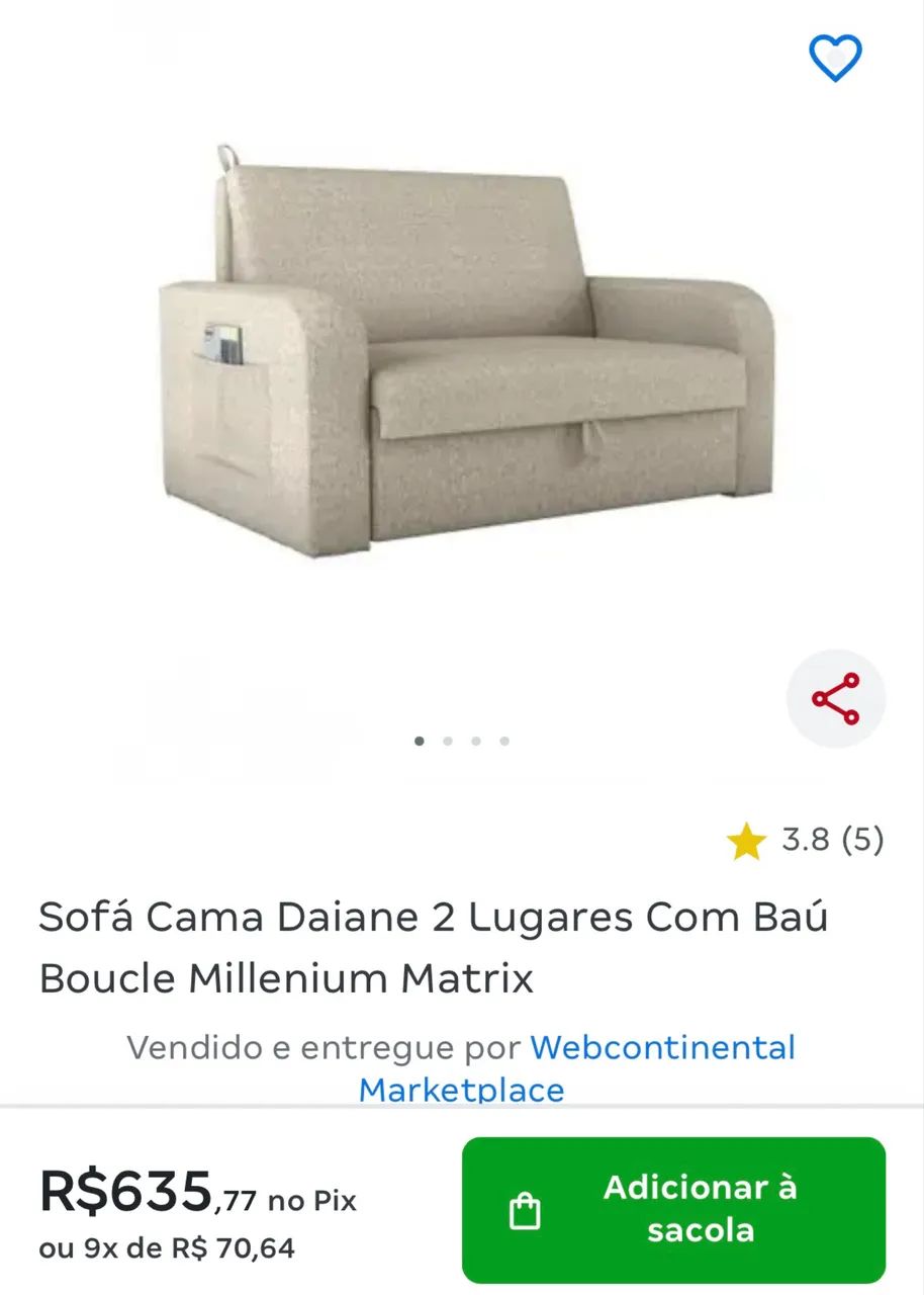 SOFÁ CAMA - Foto 3