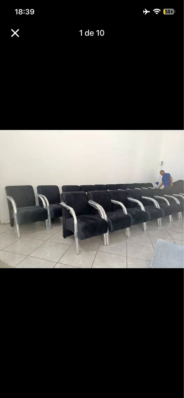 POLTRONAS BRAÇOS DE ALUMÍNIO, ATÉ 140kg, FABRICANTES PRÓPRIOS ( SÓ PAGA NA ENTREGA)!
