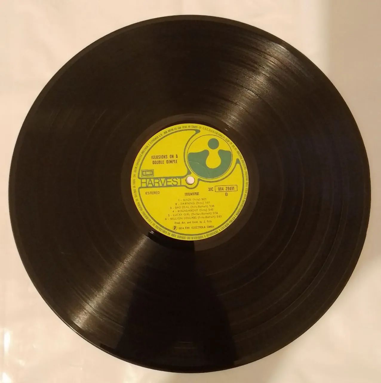  Triumvirat -  Illusions On a Double Dimple LP Vinil (VG+) - Foto 5