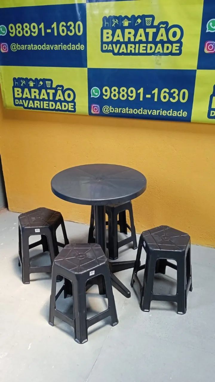 CONJUNTO DE MESA SOL COM BANQUETAS - Foto 4
