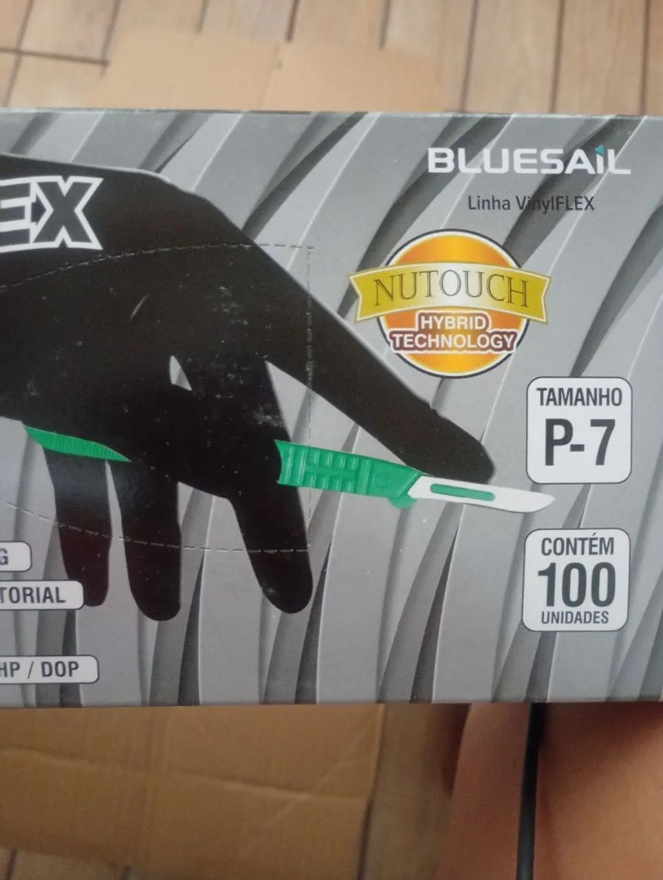 Luvas vinil flex TAM P - Foto 4