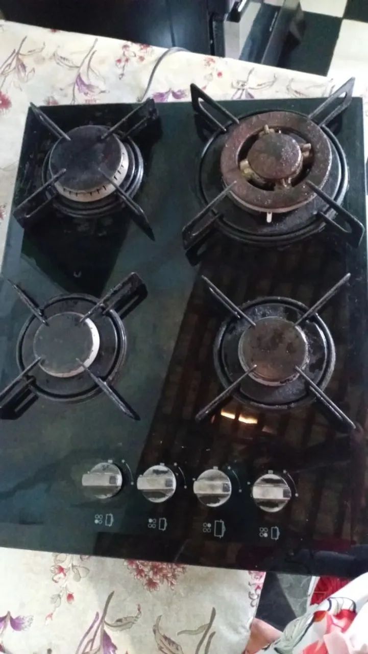 Vendo cooktops de 4 boca funciona perfeitamente - Foto 2