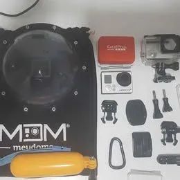 Go pro hero 3+ com Dome e acessorios - Foto 4