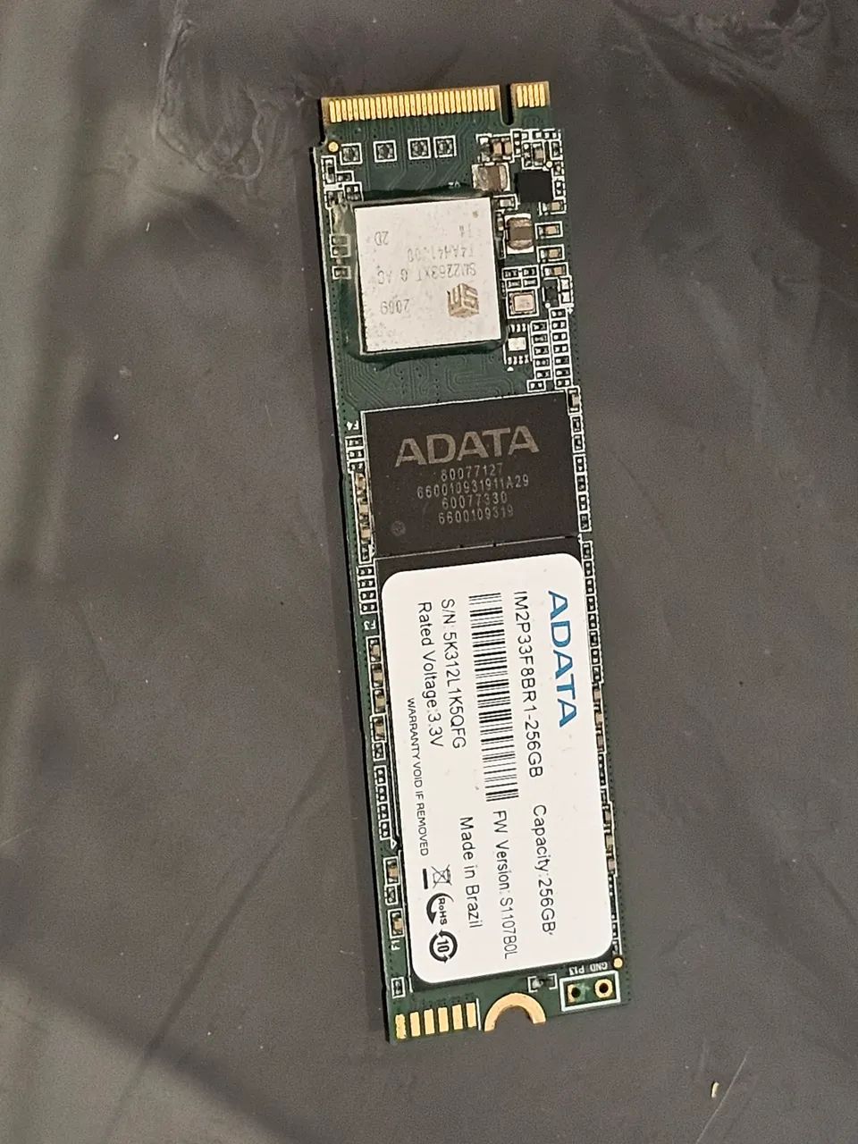 SSD M2 NVME Adata 256gb