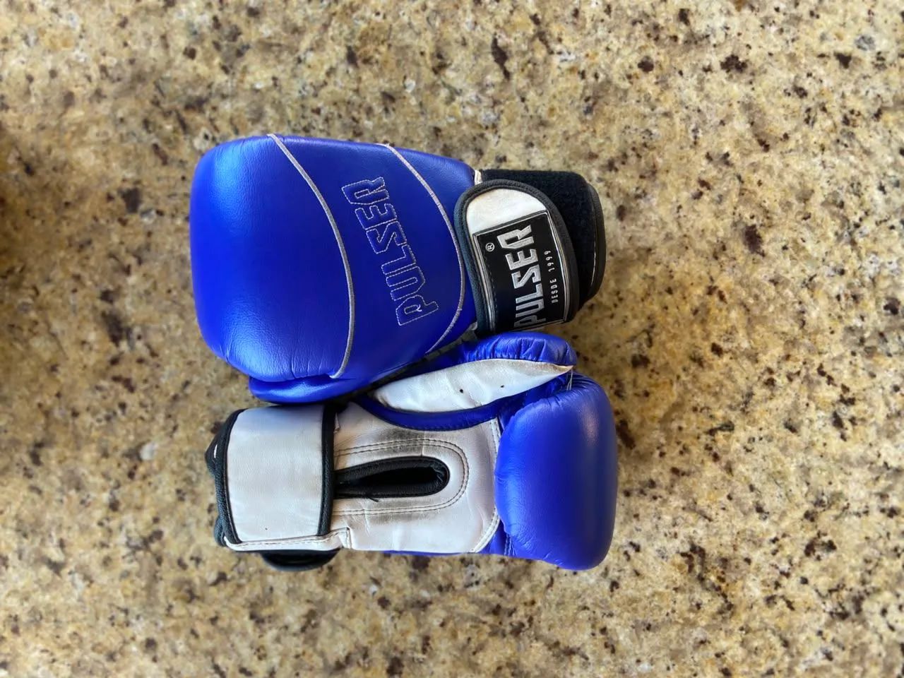 LUVA BOX PULSER AZUL  - Foto 5