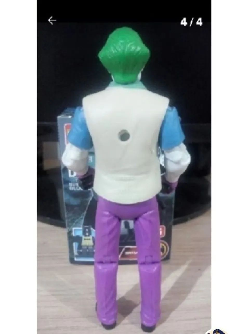 Boneco Coringa Joker DC comics de 15 cm Mattel  - Foto 2