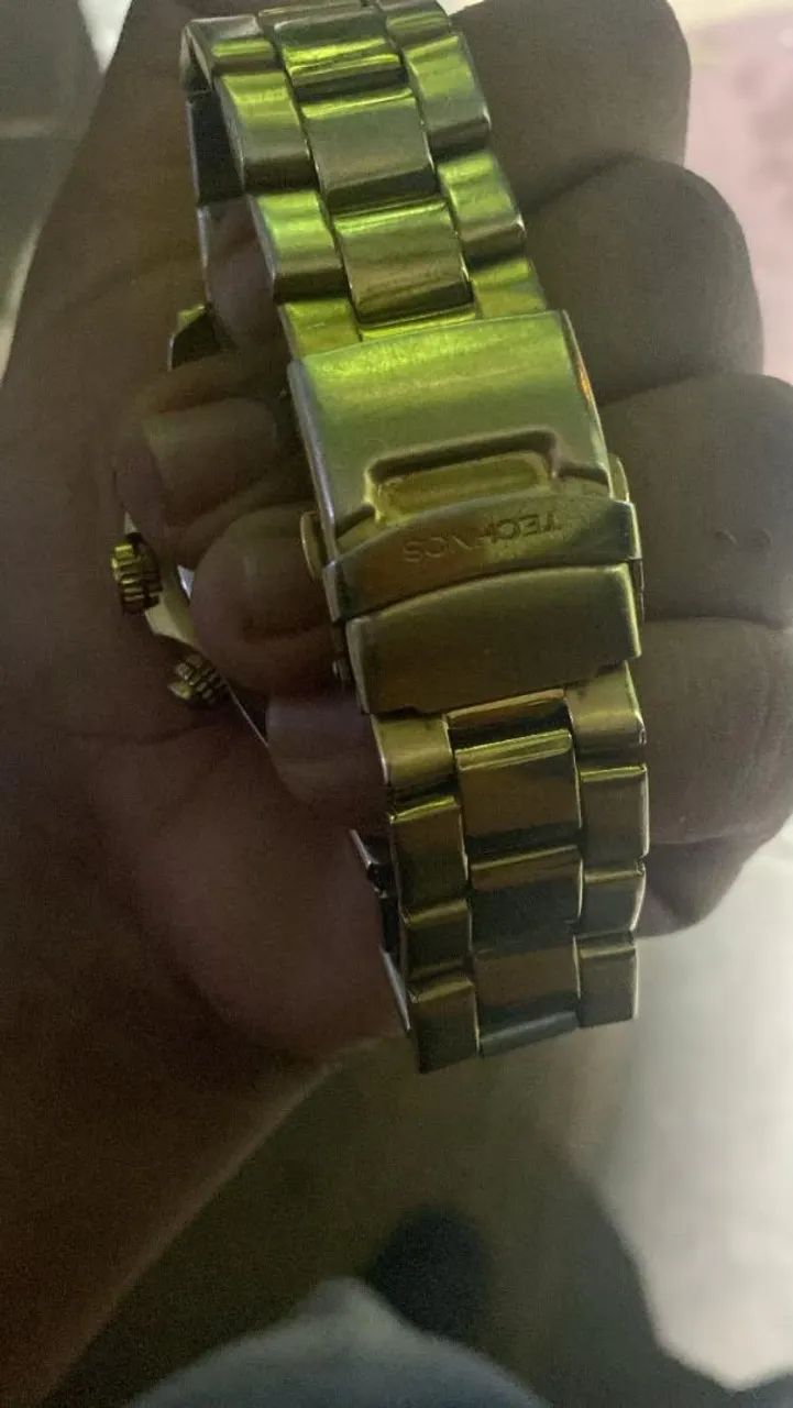 Relogio technos dourado  - Foto 2