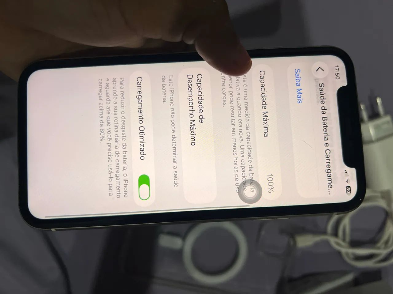 IPhone 11 bateria ?100% (128 gb) - Foto 3