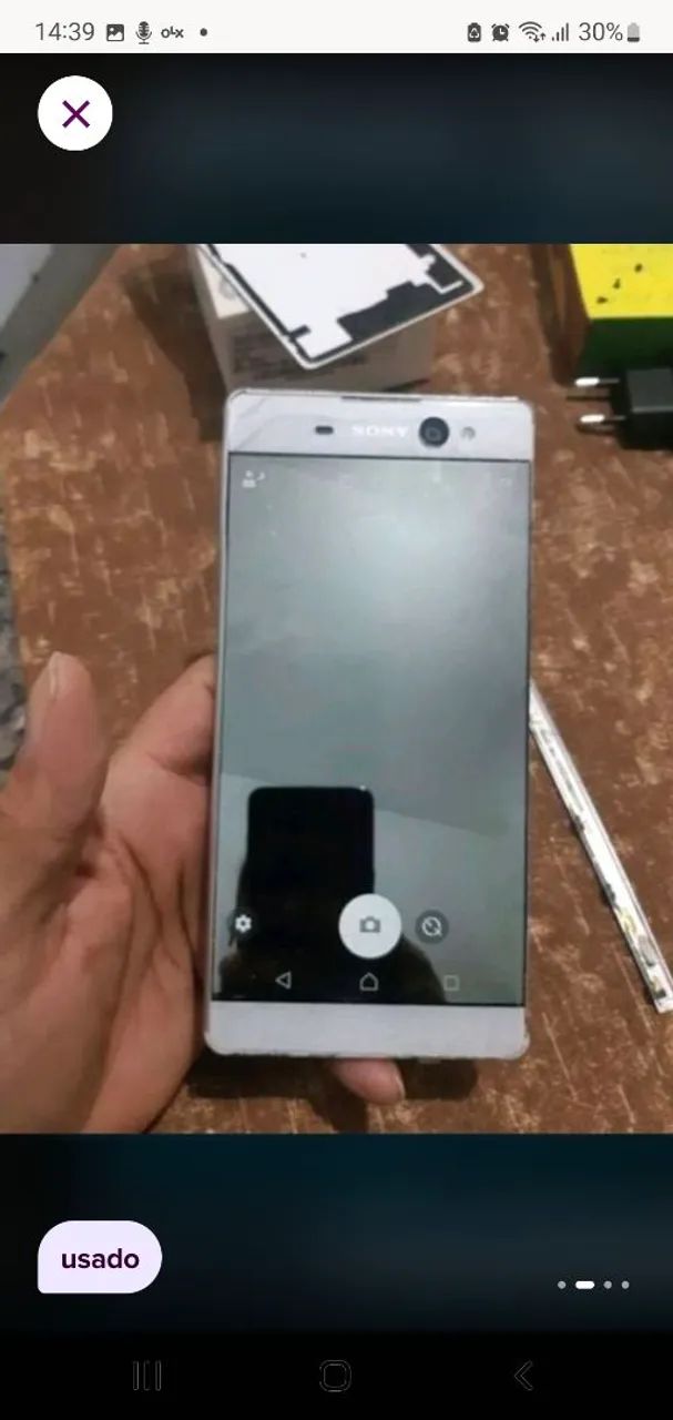 Sony xperia ultra raridade  na caixa com ecessorios funcionando  - Foto 2