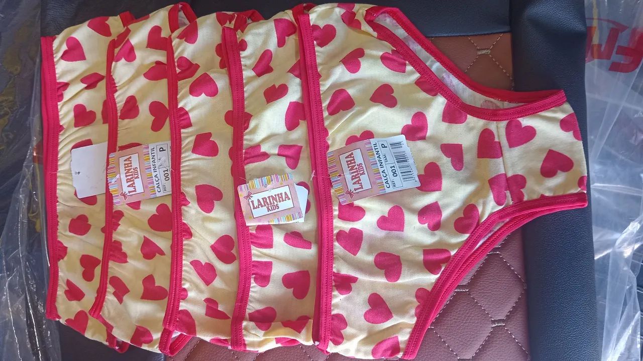 CALCINHA E CUECA INFANTIL R$3  - Foto 3