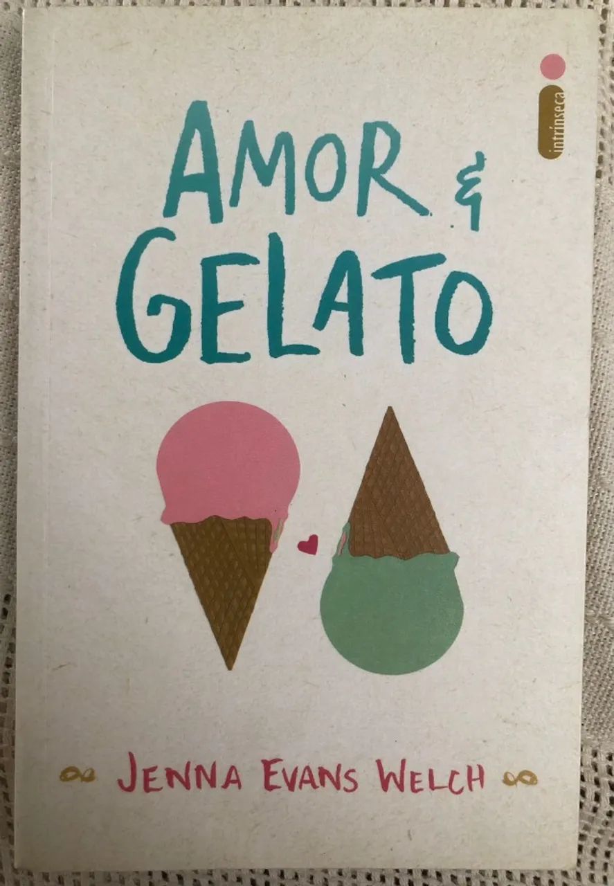 Livro AMOR E GELATO