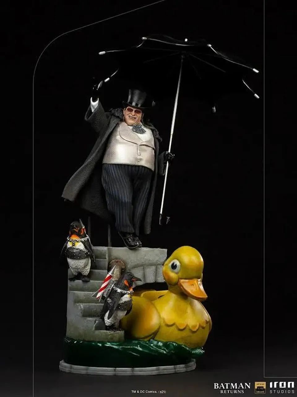 Iron Studios Dc Batman Returns Penguin Deluxe Art Scale 1:10 Scale