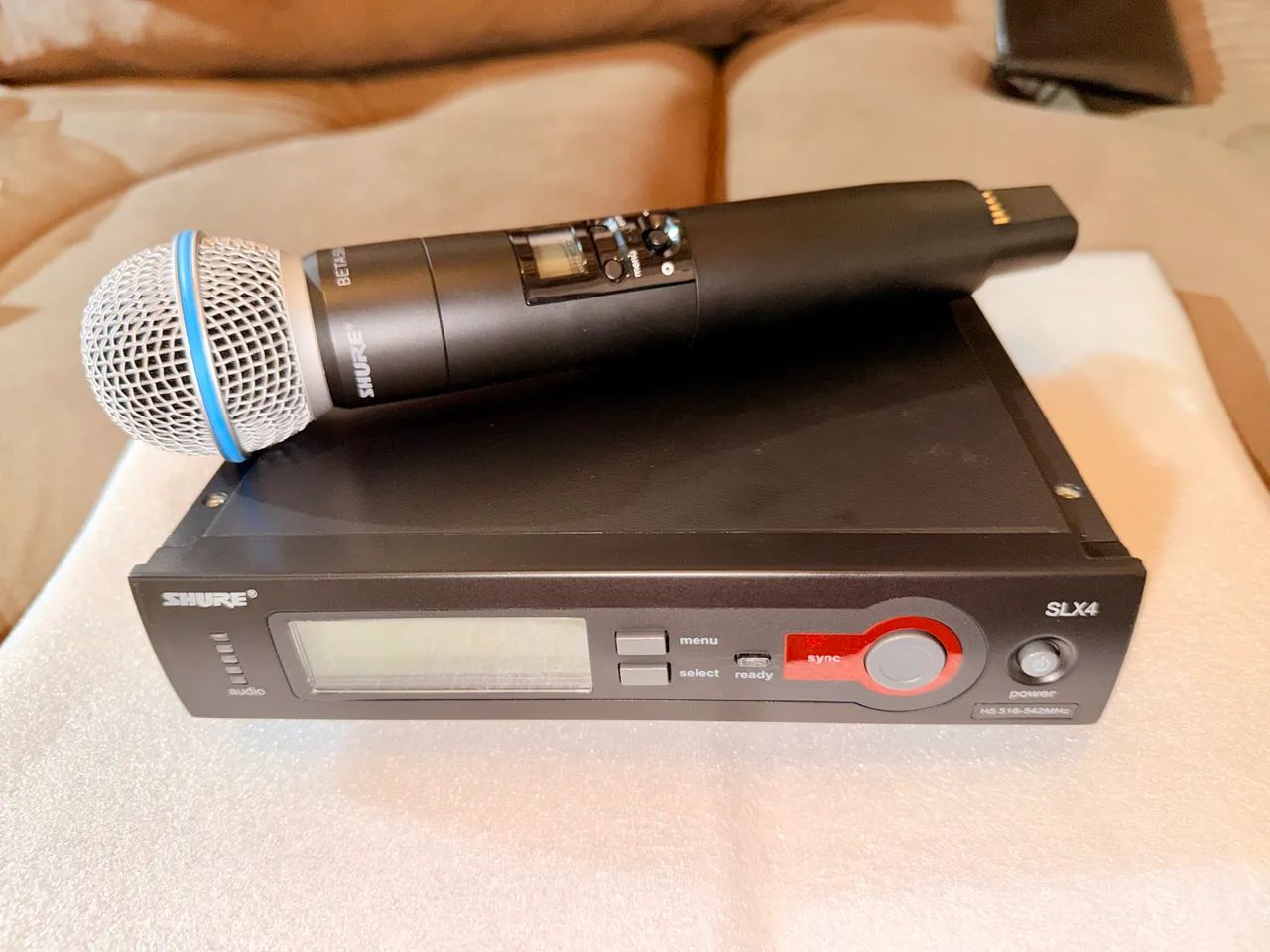 Microfone sem fio shure SLXD4  - Foto 5