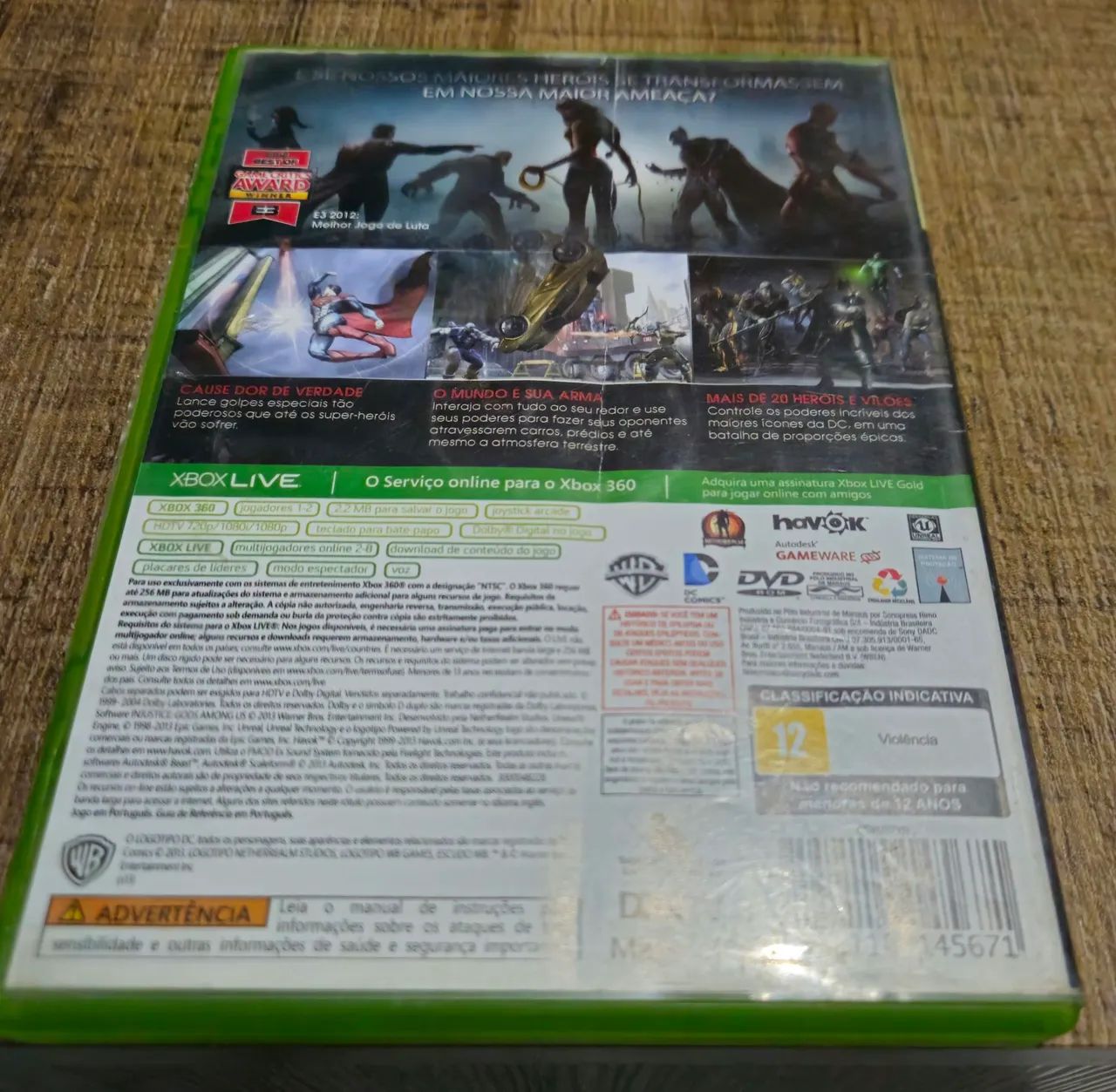 Injustice original xbox 360 funcionando normalmente  - Foto 2