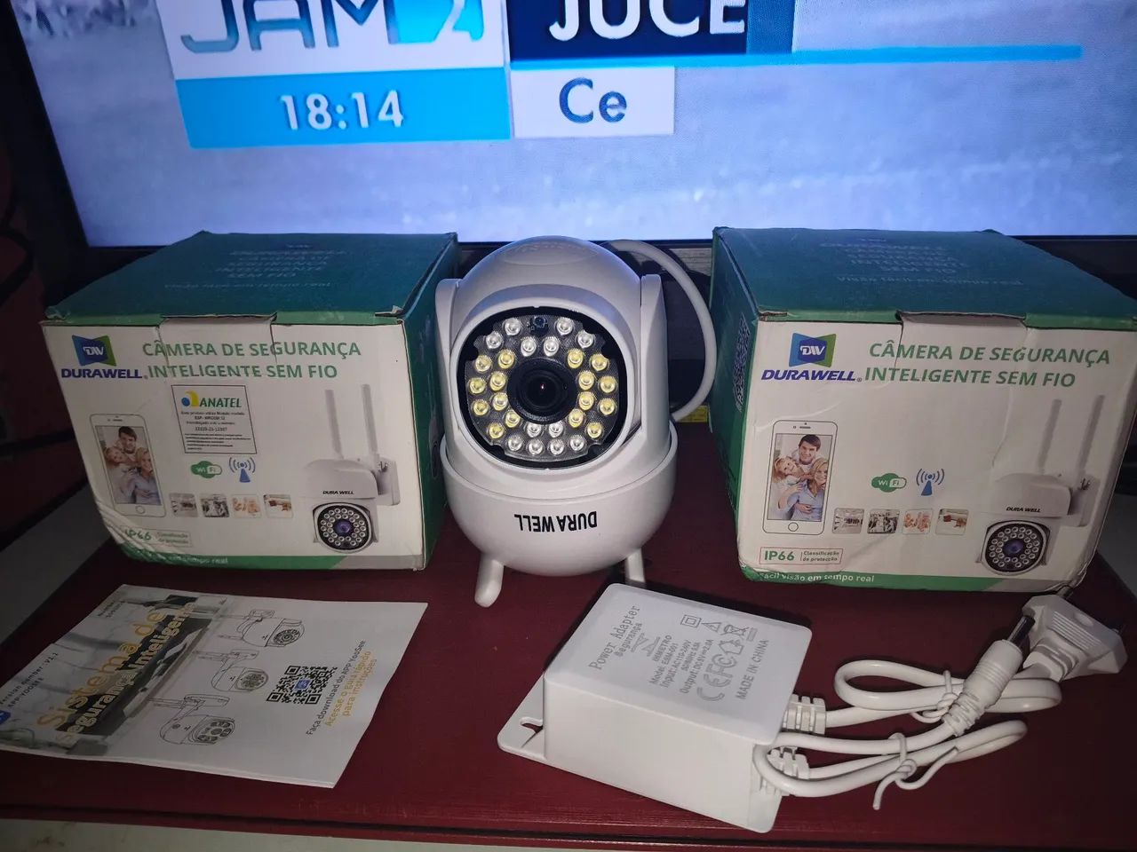 Camera externa Wi-Fi aprovadeágua<br><br>inteligente giro 360 - Foto 2