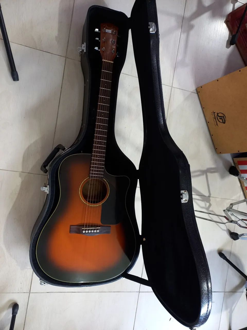 Violão fender cd60ce com case  - Foto 5