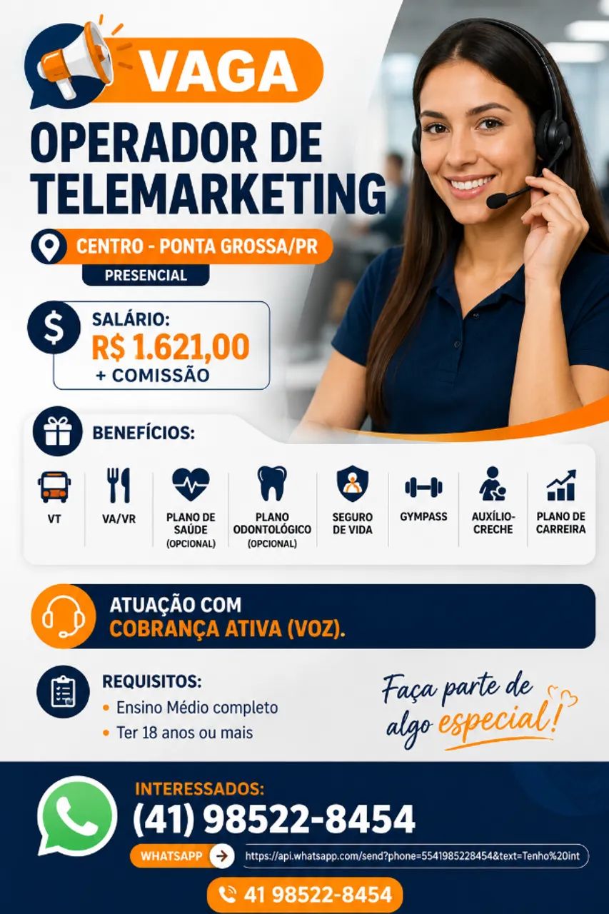 Vaga de emprego