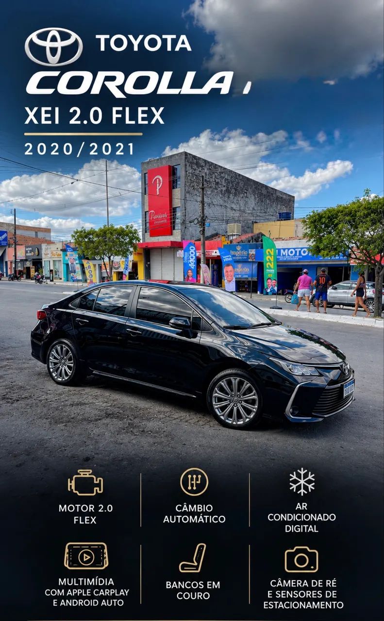 Toyota Corolla XEI 2.0 Flex 16V Aut. 2021