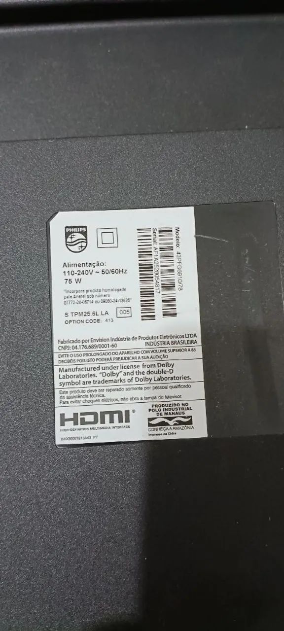 Tv Philips 43 Full HD  - Foto 4