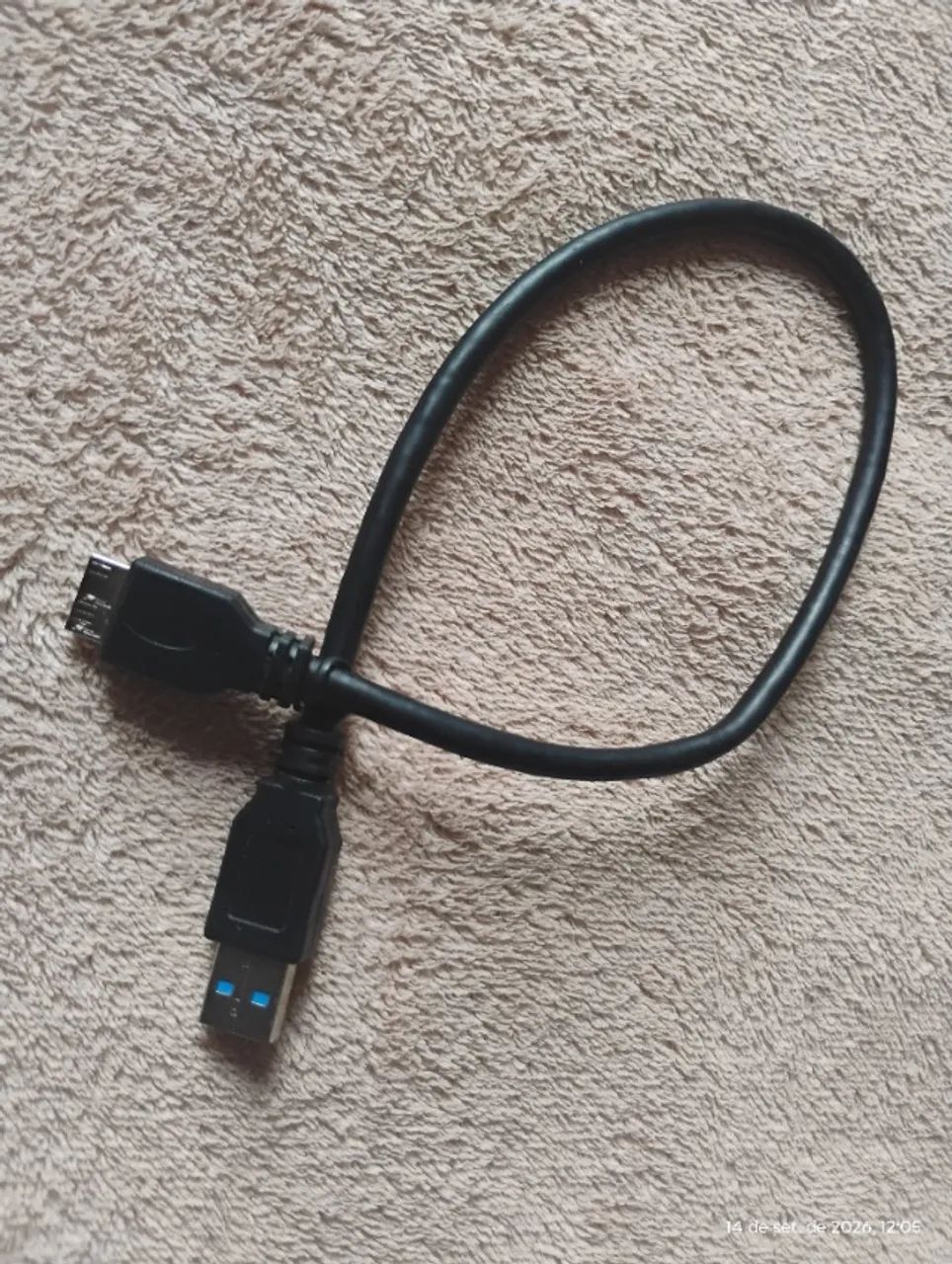 Cabo USB 3.0 Tipo A Para Micro-B 30cm  - Foto 3