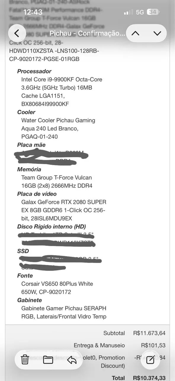 PC GAMER (peças) - Foto 2