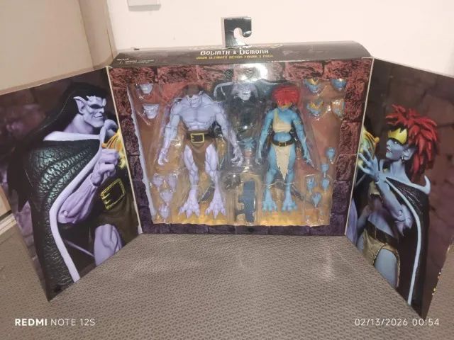 Action Figures NECA Originais Goliath e Demona Gargoyles - Foto 2